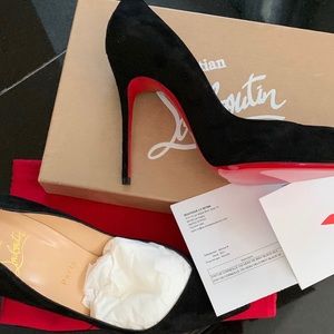 Christian Louboutin Suede Women Shoes